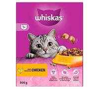 Whiskas 1+ Cat Complete Dry Food with Chicken - 300g