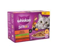 Whiskas 1+ Pouches Multibuy 48 x 85g - Tasty Mix Country Collection in Gravy