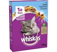Whiskas Dry Cat Food – Adult 1+ Complete – Tuna – 340 g