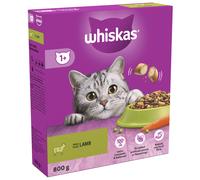 Whiskas 1+ Lamb - Multibuy: 10 x 800g