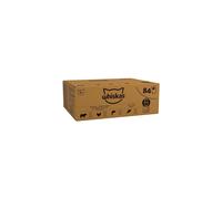 whiskas 1 plus Adult Mixed Selection in Jelly 84 Pouches, Adult Wet Cat Food, Megapack (84 x 85 g)