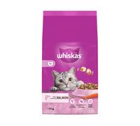 Whiskas 1+ Salmon Adult Dry Cat Food 1.9kg