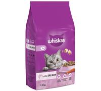 Whiskas 1+ Salmon - Economy Pack: 2 x 1.9kg