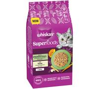 Whiskas 1+ Superfoods Mixed Selection in Jelly - Saver Pack: 12 x 50g