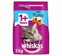 Whiskas 1+ Tuna And Vegetable Dry Cat Food 2Kg