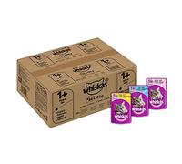 Whiskas 1+ Adult Mixed Selection in Jelly Wet Cat Food Pouch, Pack of 84