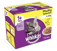 Whiskas Poultry Feast 1+ In Jelly Cat Food 12x85g