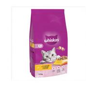 Whiskas 1+ Chicken Dry Adult Cat Food 1.9kg