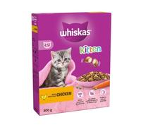 whiskas 2-12 Month Kitten Complete Dry Food With Delicious Chicken