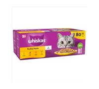 Whiskas 7+ Senior Pouches in Jelly - Poultry Feasts in Jelly (80 x 85g)