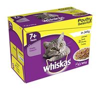 Whiskas Pouch 7+ Selection Jelly Cat Food (4 X 12 Pack Of 100g) (One Size) (Poultry)