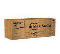WHISKAS Adult Wet Cat Food in Jelly 84x85g Mixed Menu
