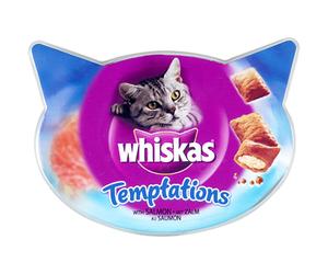 Whiskas C&t Temptations Salmon 60g (Pack of 8)