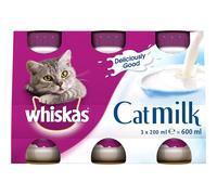 Whiskas Cat Milk 15 x 200 ml bottles, Complementary Cat Food for Kittens Over Aged 6 weeks
