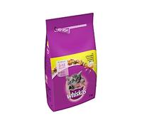 Whiskas <1 Dry Cat Food for Kitten Kibble with Chicken, 2kg