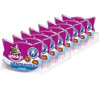 whiskas Dentabites Cat Snack Salmon (8 Packs (8 x 40 g)