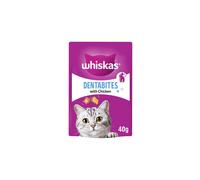 Whiskas Dentabites Cat Treats Chicken 50g