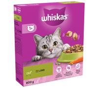 Whiskas Dry 1+ Lamb 5x800g