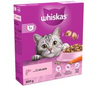Whiskas Dry 1+ Salmon 5x800g