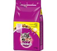 Whiskas Dry Cat Food Kitten, Junior from 2 to 12 Months, Pack of 6