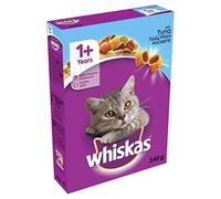Whiskas Dry Cat Food with Tuna, Adult 1+ Complete, 340g