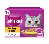 Whiskas in Jelly Poultry Selection - Pouch (12x100g) - Pack of 2