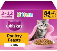 Junior Poultry Selection in Jelly 84 Pouches Wet Kitten & Cat Food (84 x 85 g)