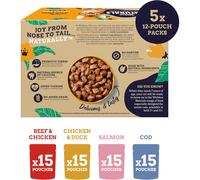 Whiskas Kitten Food Wet, 2-12 Months, Poultry Feasts in Jelly, 144 x 85g Cat Food Pouches