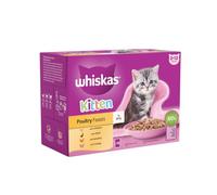 Whiskas Kitten Pouches Poultry Feasts in Jelly - 12 x 85g