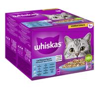 WHISKAS Multipack 1+ Fish Selection IN Jelly 48 X 85g (9,78 €/ KG