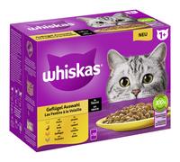 Whiskas Multipack 1+ Poultry Selection In Sauce 48 X 85G