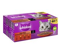 WHISKAS Multipack Mega Pack 1+ Classic Selection IN Sauce 80 X 85g (8,81 €/ KG)