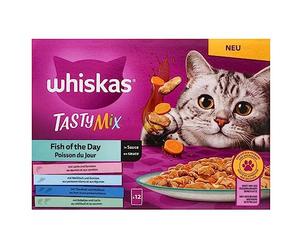 Whiskas Multipack Tasty Mix Fis, 12 x 3 oz