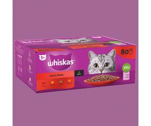 Whiskas Pch 1+ Meaty Meals Gry 80x85g