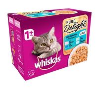 Whiskas Pch 1+ Pure Fish CIJ 4x12x85g