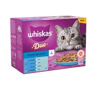 Whiskas Pouch 1+ Duo Ocean Delights In Jelly 12x85g - Size: 85g