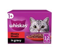 Whiskas Pouch 1+ Meaty Meals In Gravy 12x85g - Size: 85g