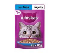 Whiskas Pouch 1+ Tuna In Jelly 28x85g - Size: 85g