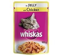 WHISKAS Pouch in Jelly with Chicken 100g - Pack of 24