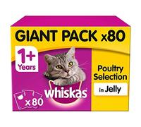 Whiskas Poultry Selection in Jelly, 80 x 100g