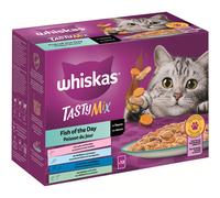 Whiskas Tasty Mix Multipack Fish Of The Day In Sauce 96 X 85G
