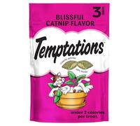whiskas Temptations Blissful Catnip Cat Treats 3 Oz
