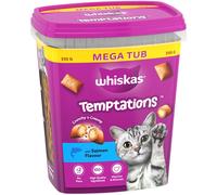 Whiskas Temptations Mega Tub - Salmon (350g)