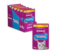Whiskas Temptations with Salmon 6x60g