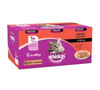 Whiskas Tins 1+ Meat Gravy 4x6x400g