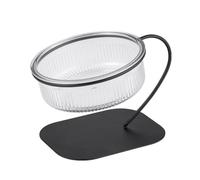 Whisker Fatigue Cat Bowl,Anti Whisker Fatigue Cat Bowl With Swan Neck Design | Anti-Slip Pet Food Feeder For Father's Day, Thanksgiving