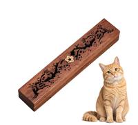Whisker Holder Commemorative Rosewood Tough Magnet Storage Collector