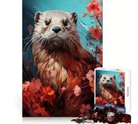 Whiskered Wanderer 1000 Piece Jigsaw Puzzles for Adults Jigsaw Critical Think Mindful Escape Firm Fit Ideal Xmas Gift (38x26cm)