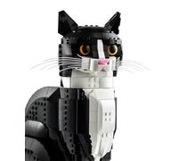 Whiskers for Lego® 21349 Ideas Tuxedo or Lego® 21376 Ideas Orange Cats Snap-in Accessory - Compatible with Model 21349 or 21376 (Whiskers Only, Not The Building Block Kit) (Classic Edition)