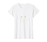 Whiskers & Whispers Mystical Cat Design for Cat Lovers T-Shirt, Women, White, S